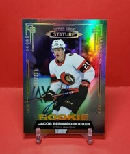 🥵🥵 2021 22 Upper Deck Stature Jacob Bernard-Docker Rookie Auto #'D 85/199 🥵🥵