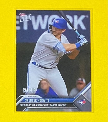 2023 Topps Now 463 Spencer Horwitz