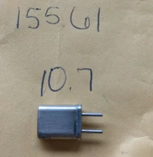 Vintage Scanner Radio Crystal - 155.610 MHz / 10.7 iF / HC-25/U 