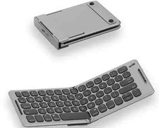 Mini Folding Wireless Bluetooth Keyboard With Touchpad for Laptop Phone iPad