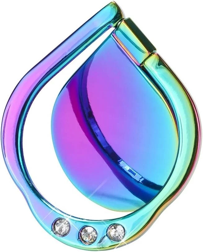 Sparkling Phone Ring Stand Holder - Glitter Bling - 360 Rotation - Universal - Image 3 of 4