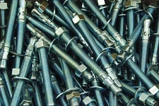 (15) Concrete Wedge Anchor Bolts 1/2 x 5-1/2 Includes Nuts & Washers