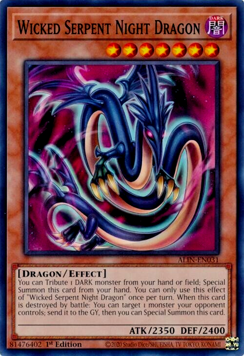 Wicked Serpent Night Dragon ALIN-EN031 | eBay