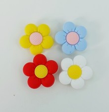 Flower Shoe Charms Shoe Accessories Colorful Floral Charm Cute Style Spring Clip