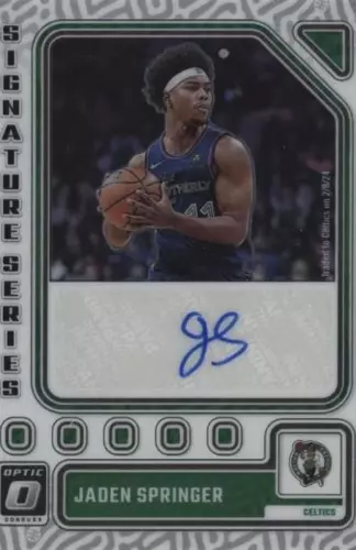 2023-24 Panini Donruss Optic - Jaden Springer #SS-JSP