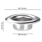 Nickel Eyelet Die Curtains Tool 1000 #2 10mm for Semi-Automatic Machine Grommet — photo 3