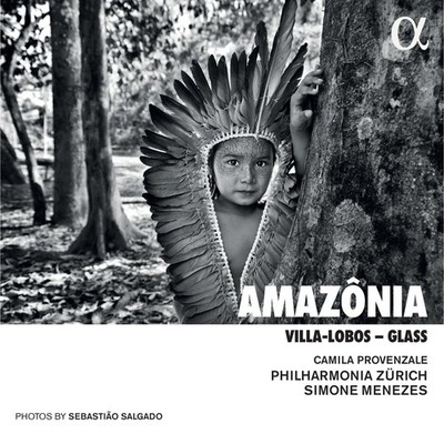Philharmonia Zurich; Simone Me - Amazonia. Villa-lobos - Glass [CD]