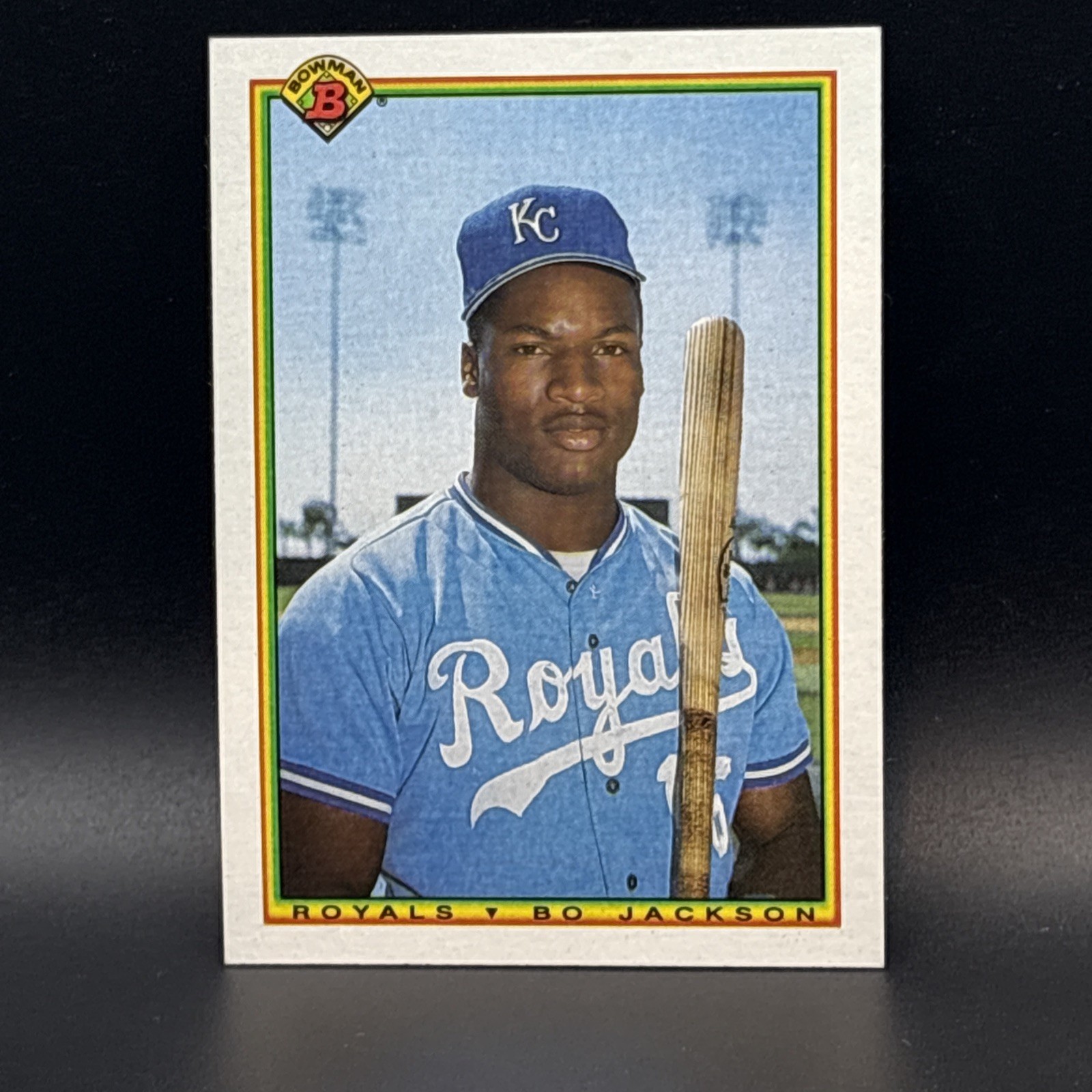 1990 Bowman Bo Jackson Base Card #378 - Kansas City Royals