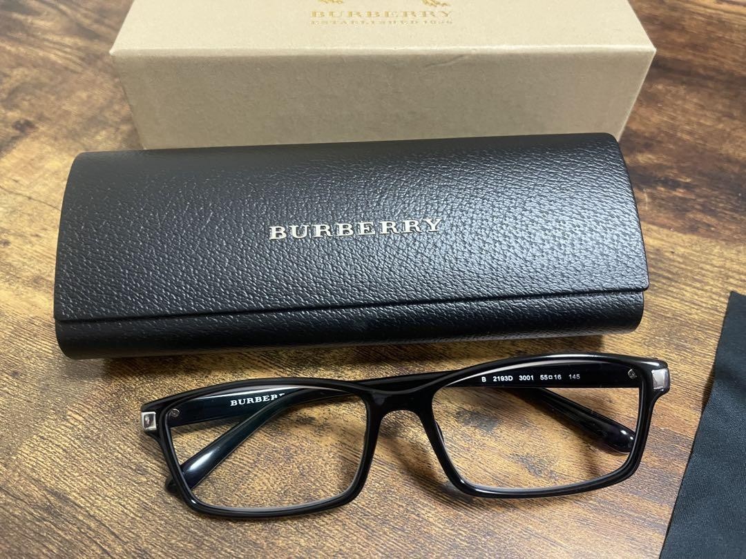 Burberry B2193D Rectangle Optical Frame Black Qui… - image 1