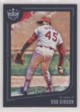 2019 Panini Diamond Kings Short Print Blue Framed Bob Gibson #123 HOF z5b