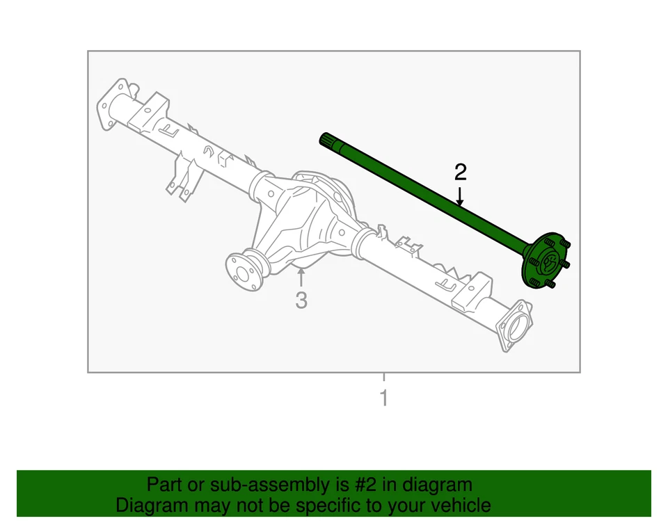 Ejes de eje originales Nissan 38162-EB45B Foto 3 de 3