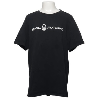 Sail Racing, T-shirt, Größe: 176, JR BOWMAN TEE, Schwarz, Baumwolle, Print #rzF