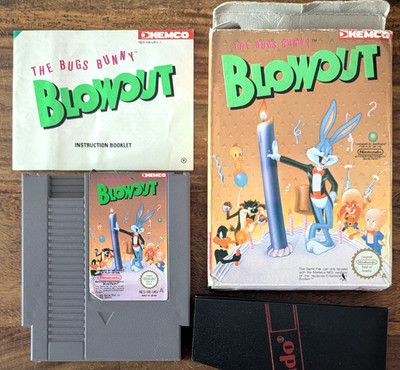 Blowout The Bugs Bunny NES - PAL A - Nintendo Entertainment System II