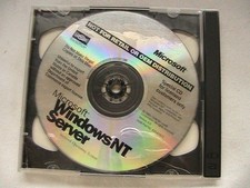 1 USED MICROSOFT WINDOWS NT 4.0 OPTION PACK CD WITH CD KEY