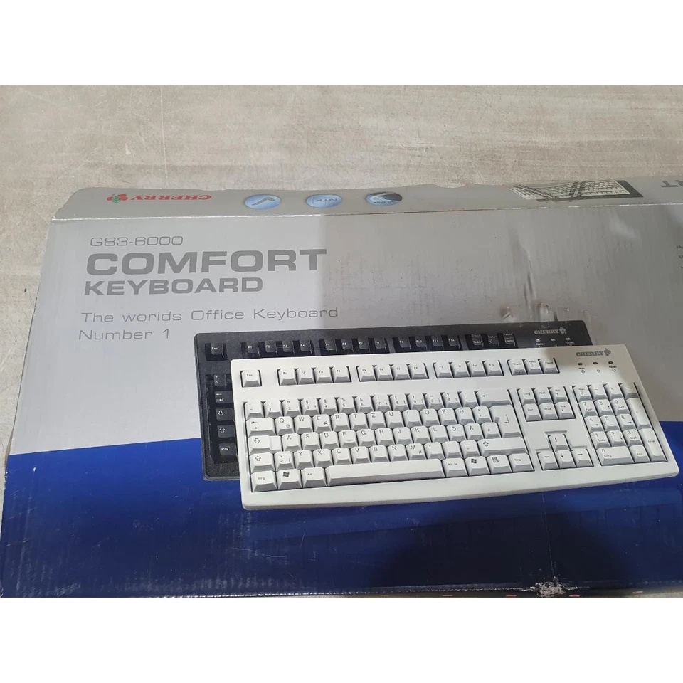 Cherry G83-6000 Full Size Comfort Keyboard Black Wired QWERTY (Standard) for PC - Image 2 of 4