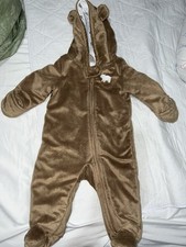 Simplejoys baby brown bear pramsuit 3-6 months