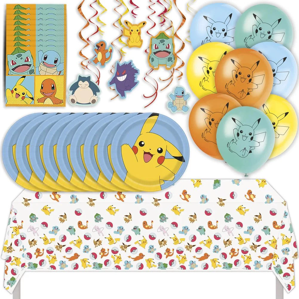 Décoration Pokémon officielle, Déco Pokemon anniversaire