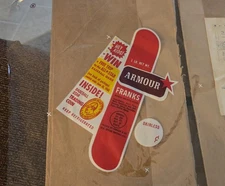 Armour Vintage Baseball COIN "franks Wrappers"