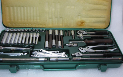 1/4 Zoll Stahlwille Ratschenkasten, Nusskasten, Nr. 40/30/9/19S neuwertig Rare