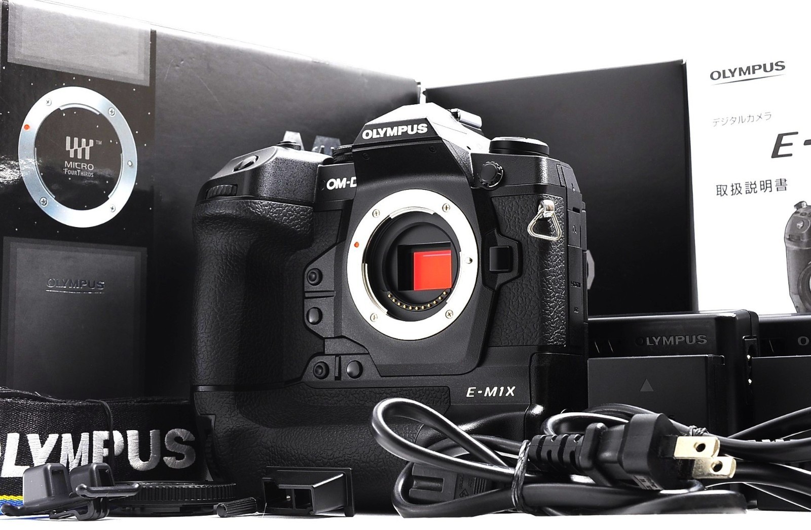 Olympus OM-D E-M1X Mirrorless Camera 20.4MP Original Box-shots 16,828-Near Mint-