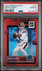 2022 Donruss Optic - Rated Rookie Brock Purdy #277 Red Hyper Prizm - PSA 10 💎