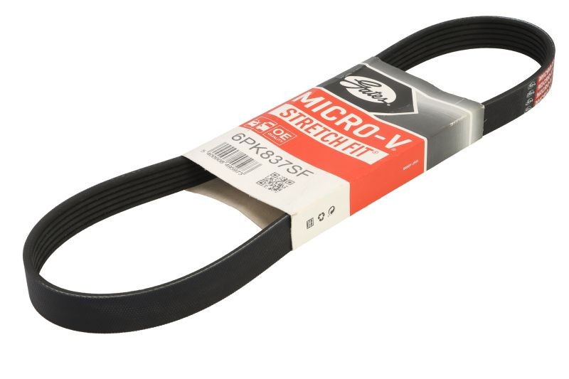 Multi-ribbed V-belt 6PK837SF GATES for DACIA RENAULT - Image 11
