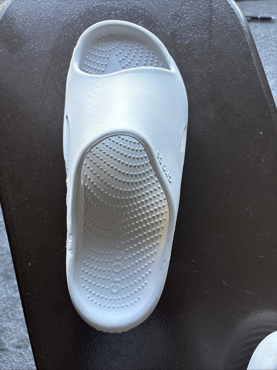 5225) Crocs Unisex Mellow Marble Like Recovery Slide Sandals M9/W11 Amazon.com | Crocs Unisex-Adult Mellow Recovery Slides, Army  main image 2