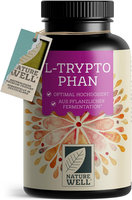 L-Tryptophan Hochdosiert - 300X L-Tryptophan Kapseln - 500 Mg Tryptophan Je Kaps