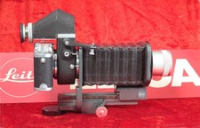 Leica Screw mount Visoflex ll with Bellows ll, adapters and prism. CAMERA NOT IN