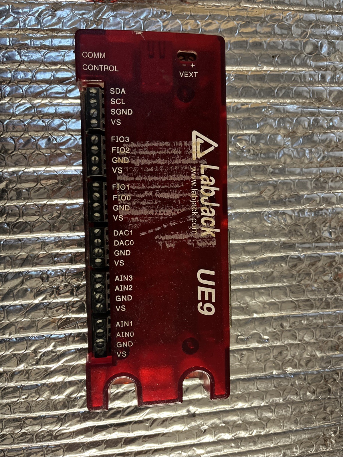 LabJack UE9 Multi Junction Data Acquisition Device Used
