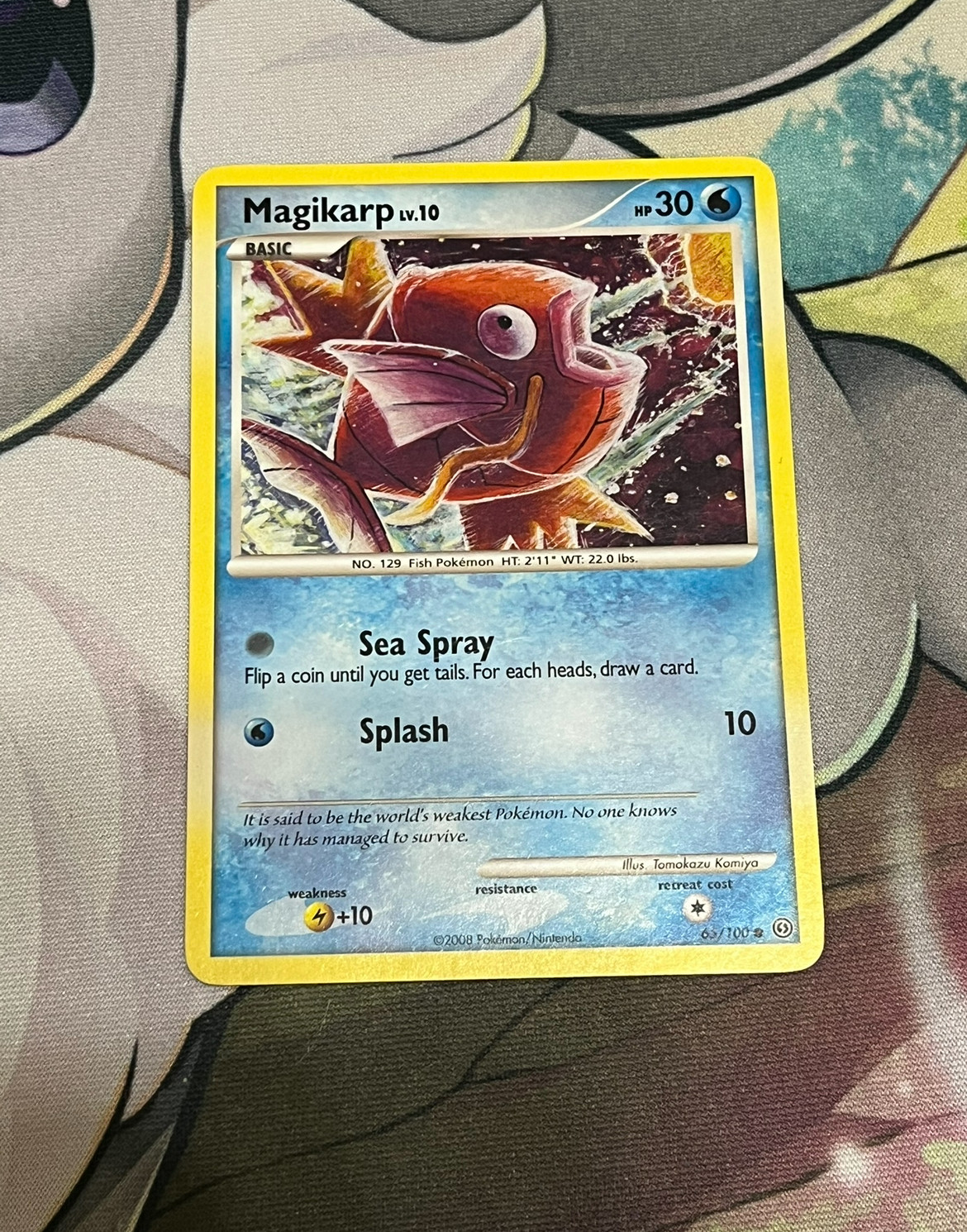 Magikarp 65/100 Basic Stormfront Pokemon Card MP