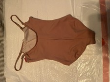 NWT Capezio women  s camisole leotard with adjustable straps size M