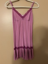 Victoria  s Secret Angels Small Women  s Pink Slip Dress Babydoll