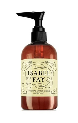 Isabel Fay Natural Water Based Personal Lubricant for Sensitive Skin, No Para...