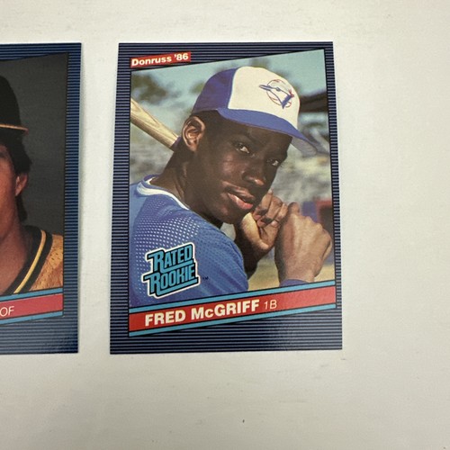 1986 Donruss Baseball Complete Set Jose Canseco Fred McGriff RC Ryan ...