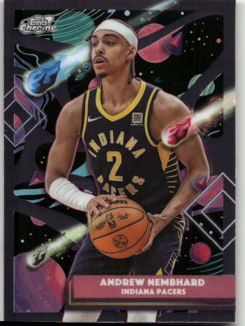 2025-26 Topps Chrome Cosmic #59 Andrew Nembhard
