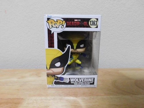 New Funko Pop Marvel Deadpool #1363 Wolverine bobble-head figure
