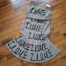 L'atiste By Amy 3X Milan Flirty Pin Up Curvy Couture Straps Belt Love Paris 