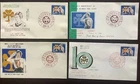 Japan Ryukyu 1960's Girl Scouts  First Day Cover x 4 #808