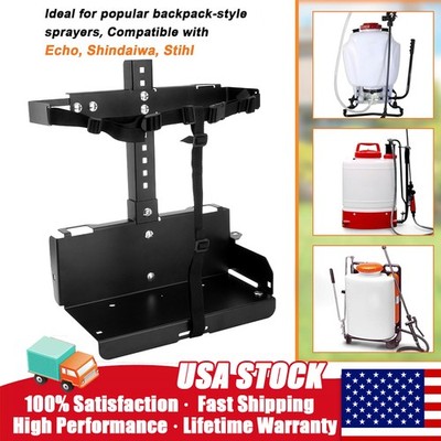 Adjustable Backpack Sprayer Rack Holder For Open & Enclosed Landscape Trailer US