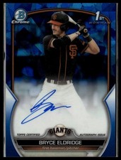 2023 Bowman Draft Sapphire Edition Bryce Eldridge Autographs