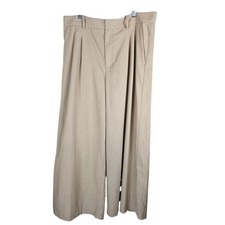 Madewell The Harlow Super Wide Leg Trouser Tan Business Casual Women's Pants 14