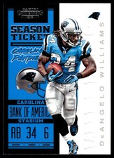 DeAngelo Williams 2012 Panini Contenders #15 Panthers NFL READ FREE SHIPPING