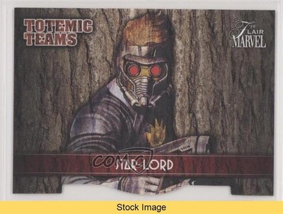 2019 Flair Marvel Totemic Teams Head Pieces Star-Lord #TT-45 READ b2g