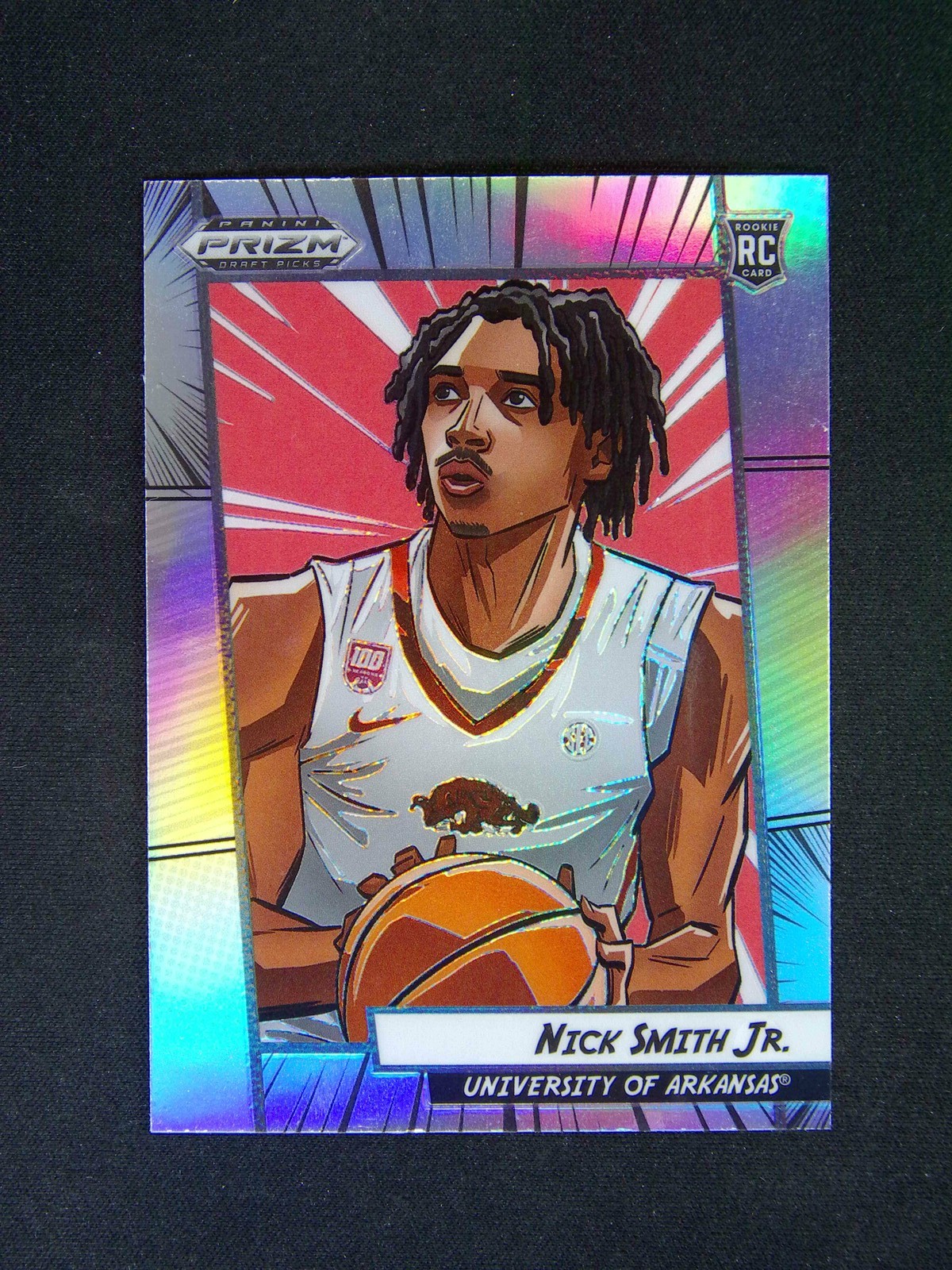 2023 Panini Prizm Draft Picks Nick Smith Jr. #6 RC Rookie Manga Case Hit SSP