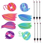 4 Pcs Windmühlen Heißluftballon Garten Gartendekoration Dekorative