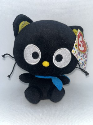Sanrio Chococat Plüschtiere Puppe Kind Begleitspielzeug süße schwarze Katze weich Stofftier