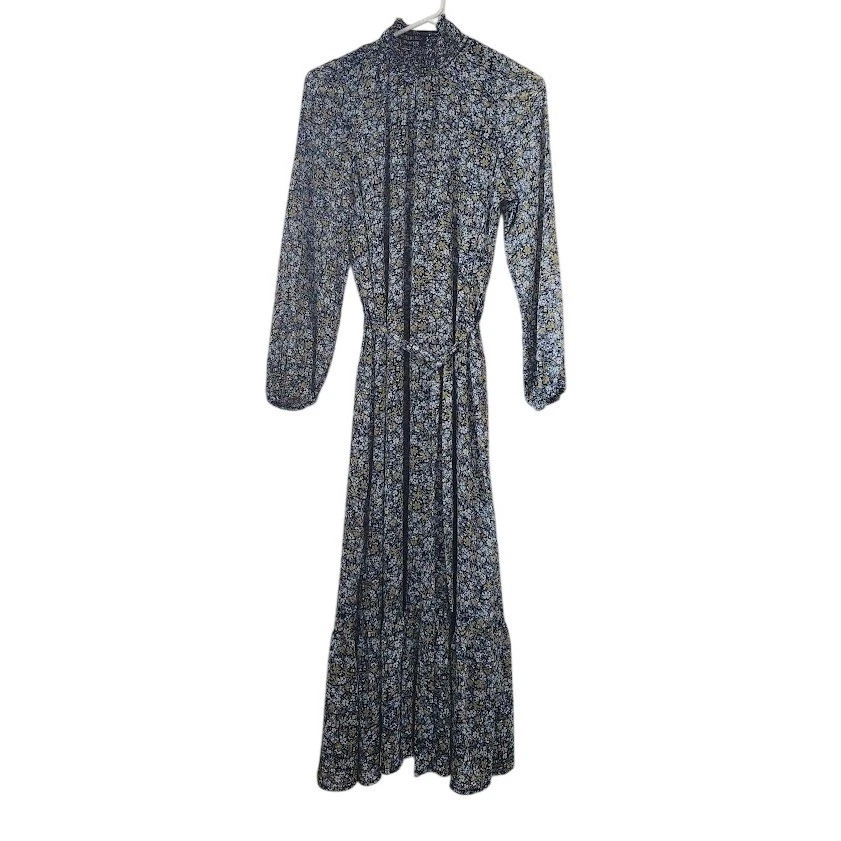 black cut out long sleeve maxi dress Black Cut Out Long Sleeve Maxi Dress – FARM Rio main image 1