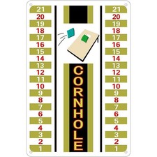 Vintage Cornhole Scoreboard Tin Metal Signs Home D cor Retro Game Board with Num