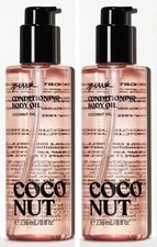 2-Pack Victoria's Secret Pink Coconut Oil Conditioning Body Oil 8 fl oz